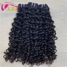 Single Donor Raw Indian Unprocessed Hair Vendors (Option: Jerry Curl-26Inches)